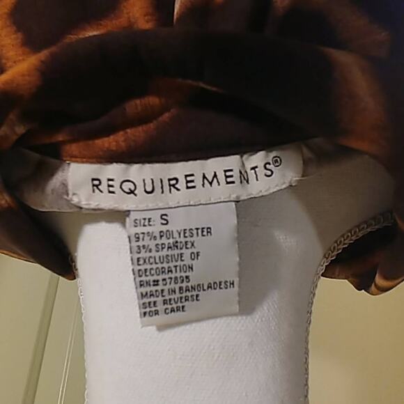 Requirements Blazer Jacket Marbled Look 3 Button Blazer Small - Picture 3 of 3